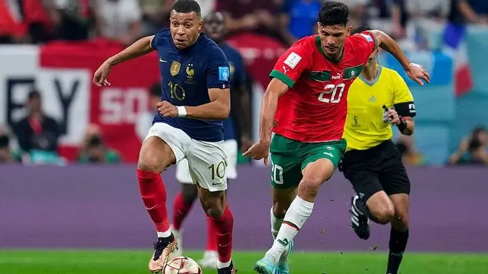 شگفتی ساز جام جهانی حذف شد / آمار بازی فرانسه و مراکش 