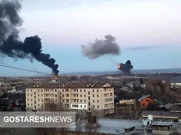 انبار تجهیزات اوکراین منفجر شد