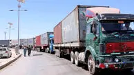تردد کامیون‌ ها در مرز دوغارون به حالت عادی بازگشت