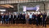 بازدید مدیرکل ماشین آلات و تجهیزات وزارت صمت از فولاد اکسین خوزستان