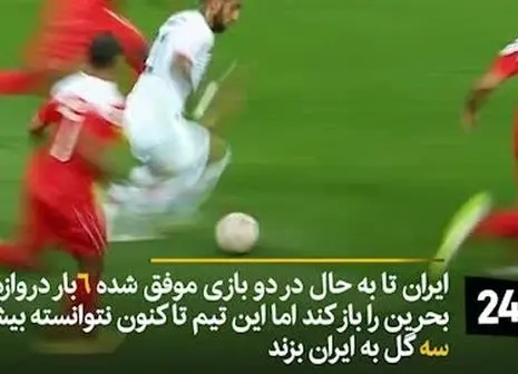 حواشی بازی ایران - بحرین