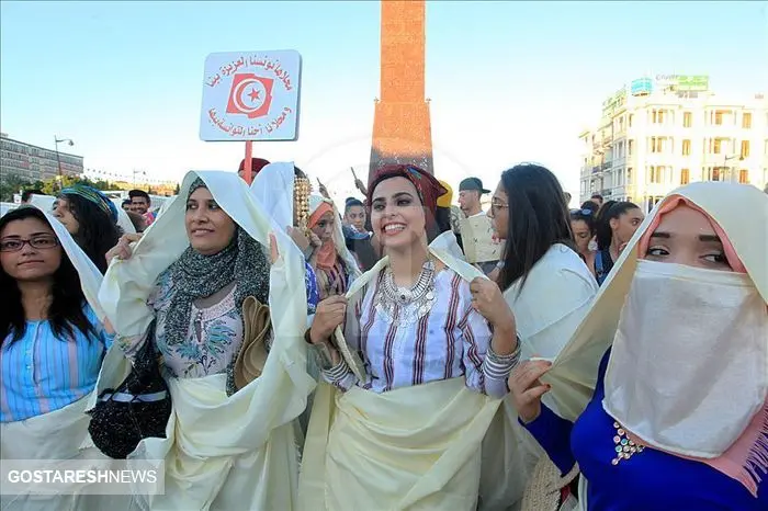 شورش زنان تونسی علیه مردان در دریا +فیلم