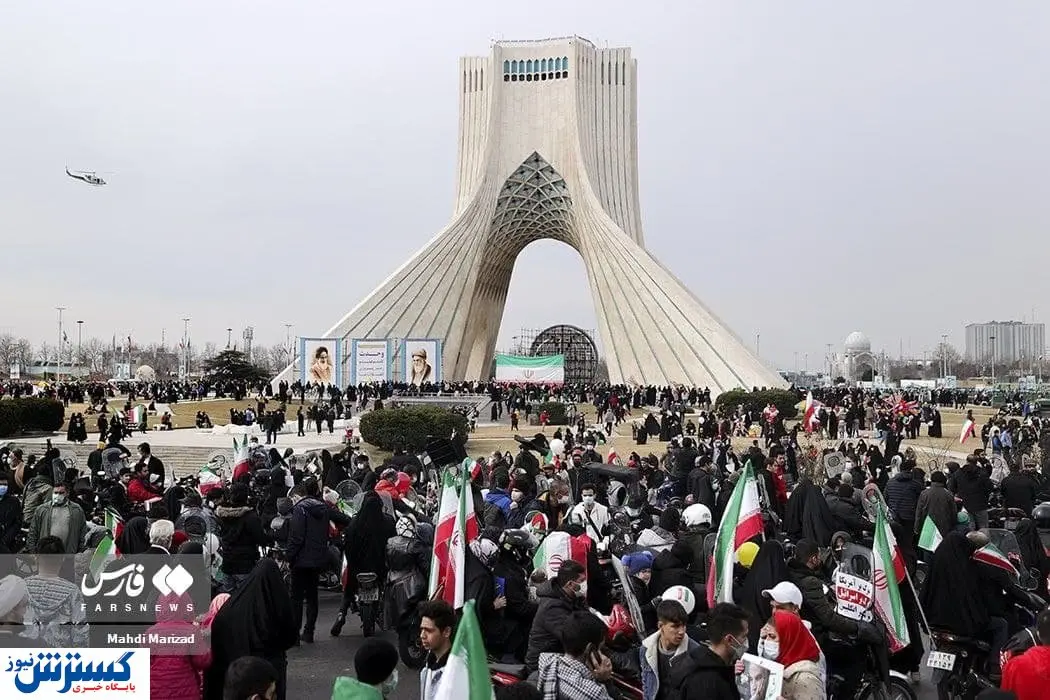 حماسه حضور ایرانیان در چهل و سومین جشن انقلاب اسلامی