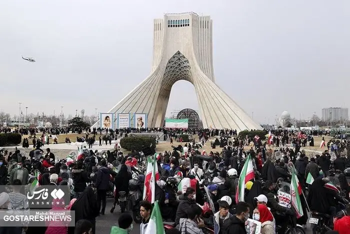 حماسه حضور ایرانیان در چهل و سومین جشن انقلاب اسلامی 