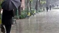 بارش باران غرب تهران را در آب فرو برد