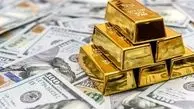 رشد دلار مانع صعود طلا شد