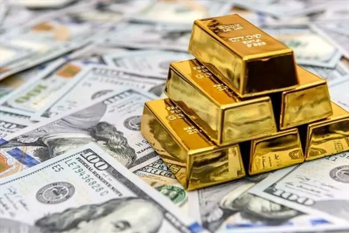 رشد دلار مانع صعود طلا شد