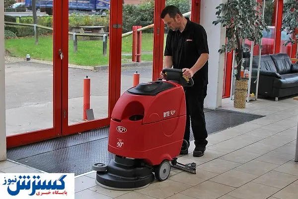 نظافت حرفه‌ای رستوران با تجهیزات مکانیزه