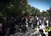 تصادف قطار با عابر پیاده در پاسگاه نعمت آباد
