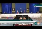 روحانی: سه ماه منفی بودیم دو ماه مثبت + فیلم