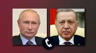 تماس تلفنی پوتین و اردوغان درباره پایان جنگ در اوکراین