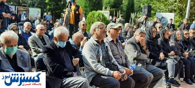 مراسم خاکسپاری صدای دوبله ایران + عکس
