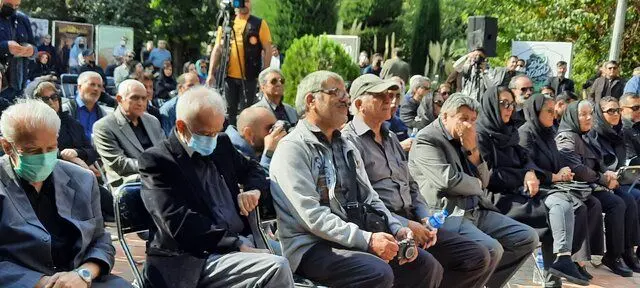مراسم خاکسپاری صدای دوبله ایران + عکس